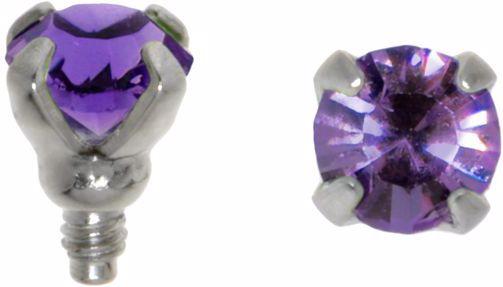 Image du produit Bijouteria Embout Dermal-Anchor (Acier chirurgical 316L, Cristallin)