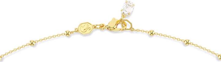 Produktbild Swarovski Imber lange Halskette Rundschliff Weiss Gold (Swarovski Metall, 80 cm)