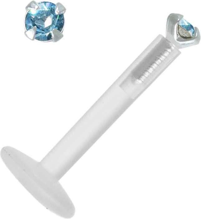Image du produit Bijouteria Piercing (Bioplastique, Argent 925, Cristal Premium)