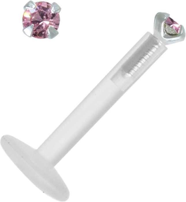 Produktbild Bijouteria Piercing (Bioplast, Silber 925, Premium Kristall)
