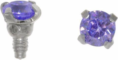 Produktbild Bijouteria Dermal-Anchor Aufsatz (Kristall, Chirurgenstahl 316L)