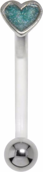 Produktbild Bijouteria Bauchpiercing (Email, Silber 925, Bioplast, Chirurgenstahl 316L)