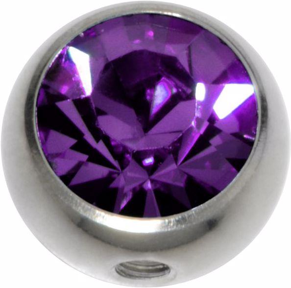 Silberfarben, Violett