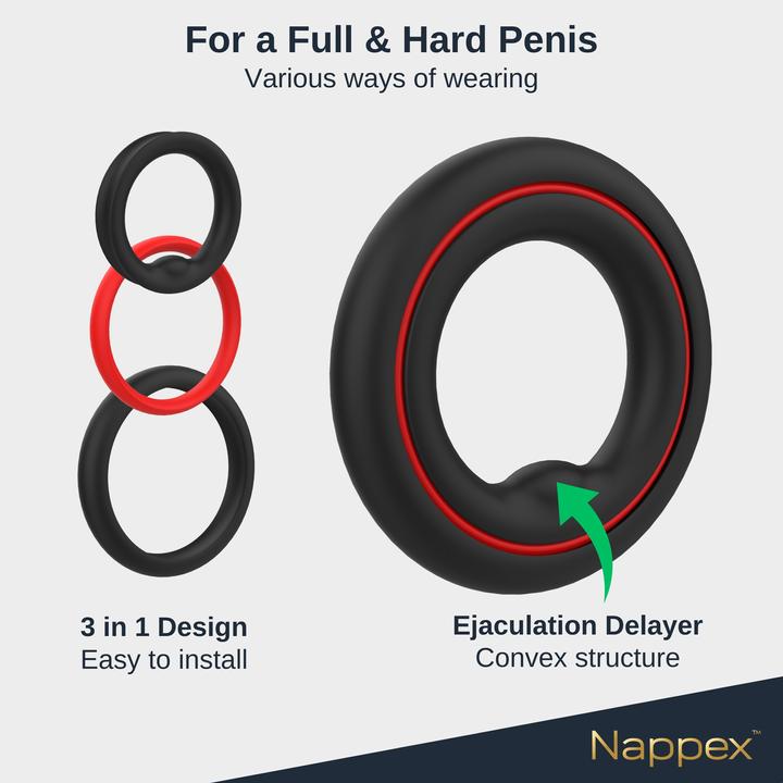 Productafbeelding Nappex Fuego Cock Ring (4.30 cm)
