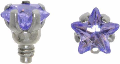 Produktbild Bijouteria Dermal-Anchor Aufsatz (Chirurgenstahl 316L, Kristall)