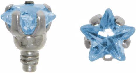 Produktbild Bijouteria Dermal-Anchor Aufsatz (Chirurgenstahl 316L, Kristall)