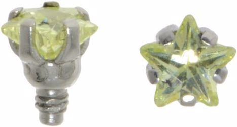 Produktbild Bijouteria Dermal-Anchor Aufsatz (Chirurgenstahl 316L, Kristall)