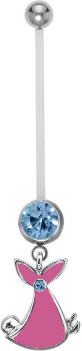 Aqua, Pink, Transparent, Silberfarben