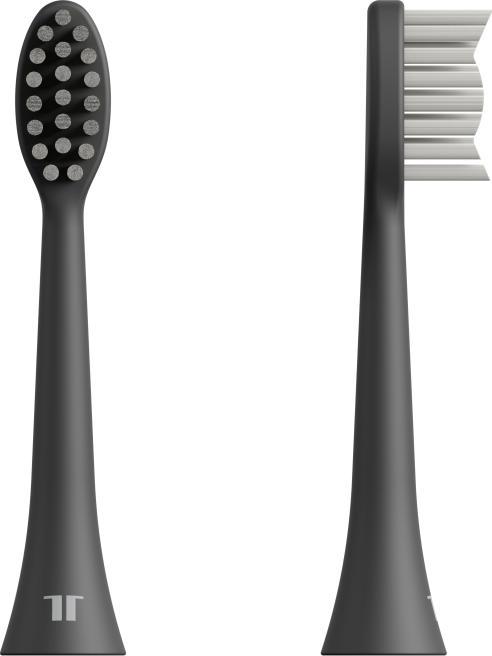 Produktbild Tesla Smart Zahnbürste TS200 Bürstenköpfe Schwarz TSL-PC-TS200BACC (2 x)