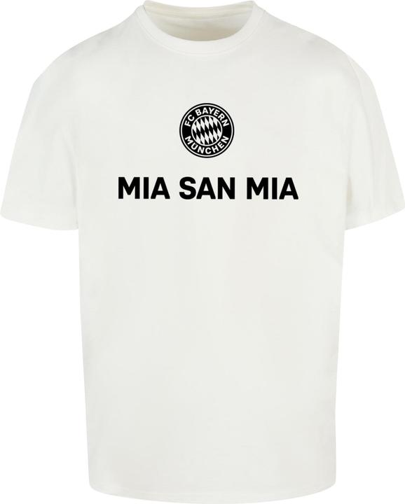 Produktbild FC Bayern München Mia San Mia Logo Heavy Oversized Tee - 115331 (M)