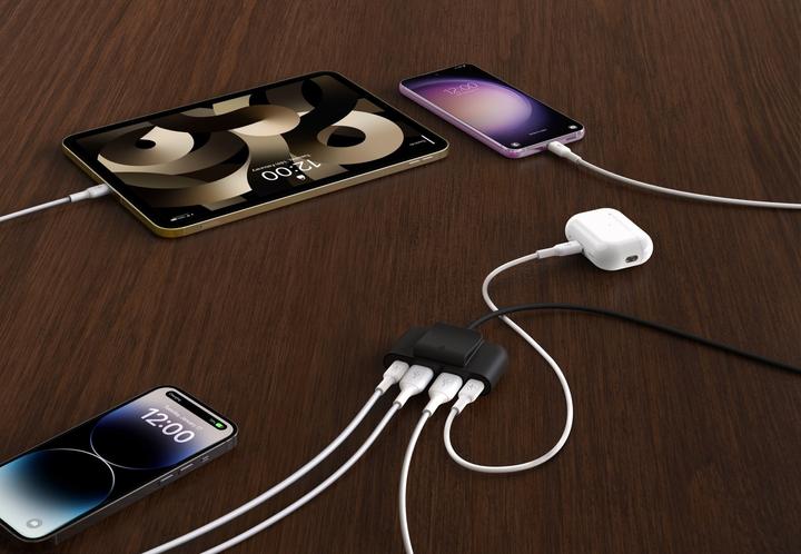 Produktbild Belkin BoostCharge (USB-C, USB-A, 4 Ports)