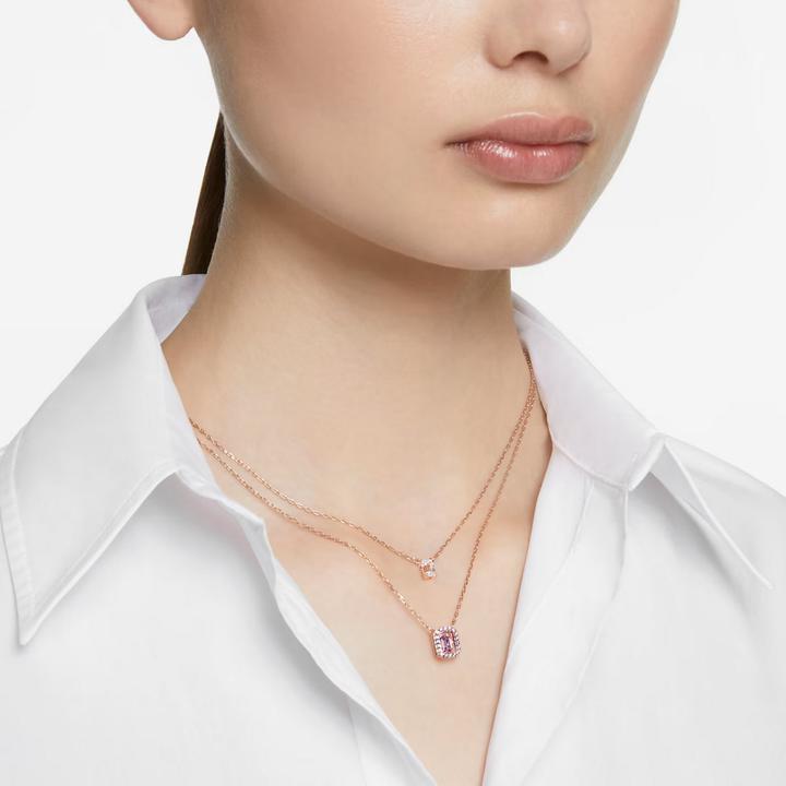 Actual product image Swarovski Millenia Necklace Violet Rosé (Swarovski Metal, 41 cm)
