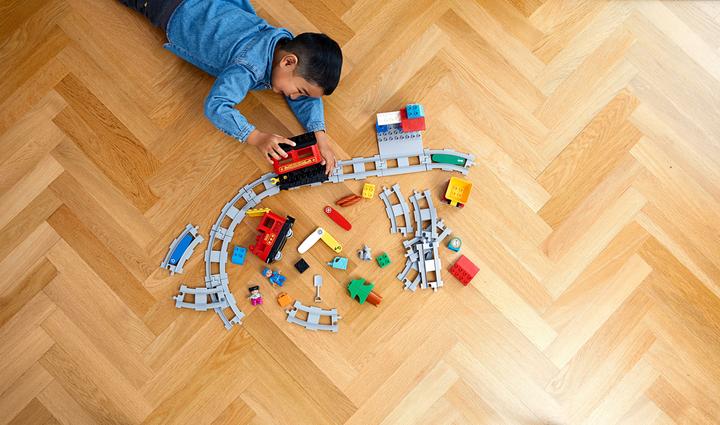 Actual product image LEGO DUPLO Steam Railway (10874)