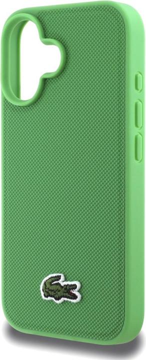Image du produit Lacoste Etui Iconic Petit Pique Crossbody Cord MagSafe do iPhone 16 Plus zielony