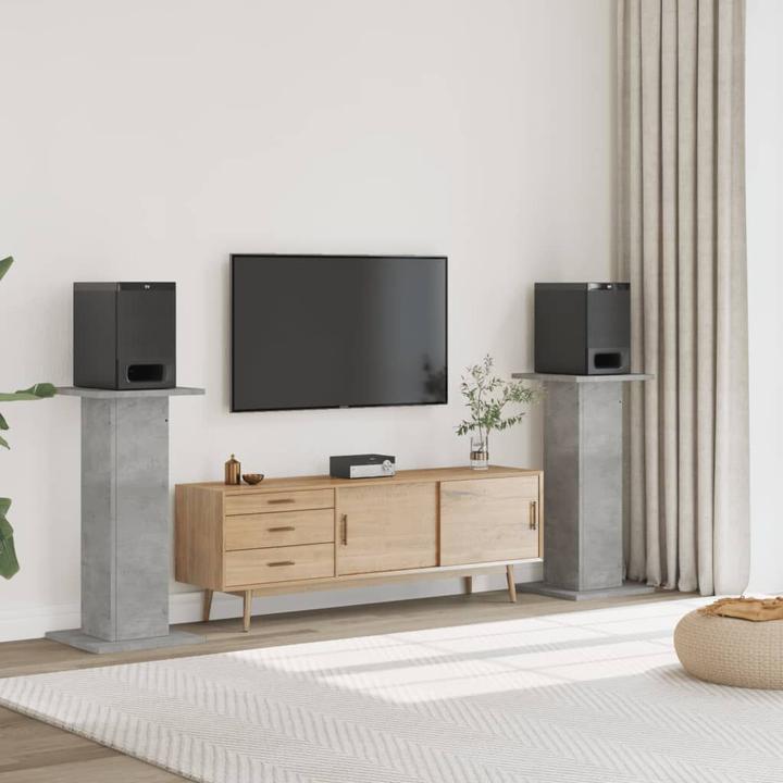 Actual product image VidaXL Speaker stand 2 pcs. 30 x 30 x 95 cm (1 pair, Stand)