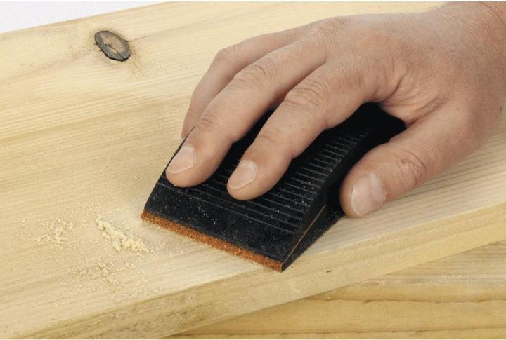 Produktbild wolfcraft Schleifpapierrolle für Holz/Metall, 5 m x 115 mm, Körnung 60 (60)