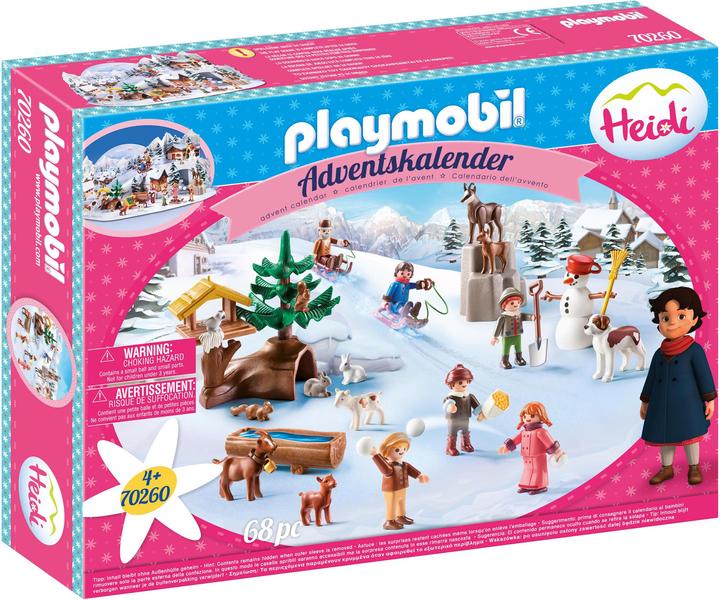 Produktbild Playmobil Adventskalender Heidis Winterwelt