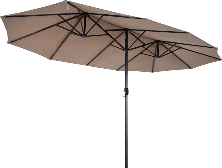 Immagine prodotto Outsunny Ombrellone con manovella (2.70 m)