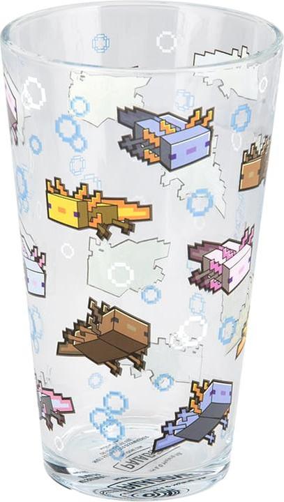 Actual product image Paladone Products Minecraft Axolotl Glass (400 ml, 1 x)