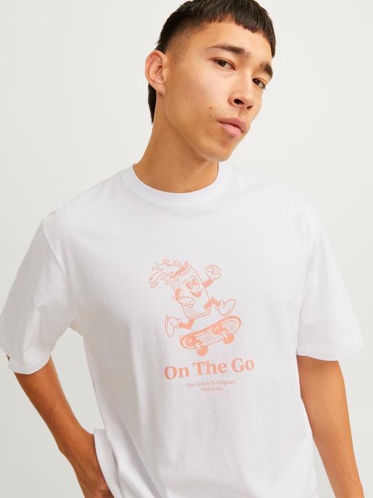 Produktbild Jack & Jones Gedruckt Rundhals T-shirt T-shirt (S)