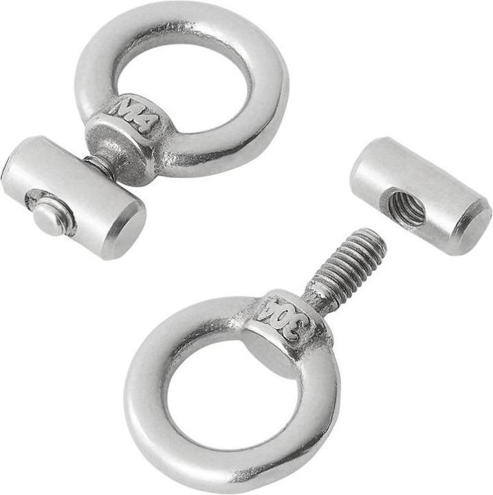 Produktbild ProPlus Endstopper für Kederschiene 6 - 8 mm rostfreier Stahl