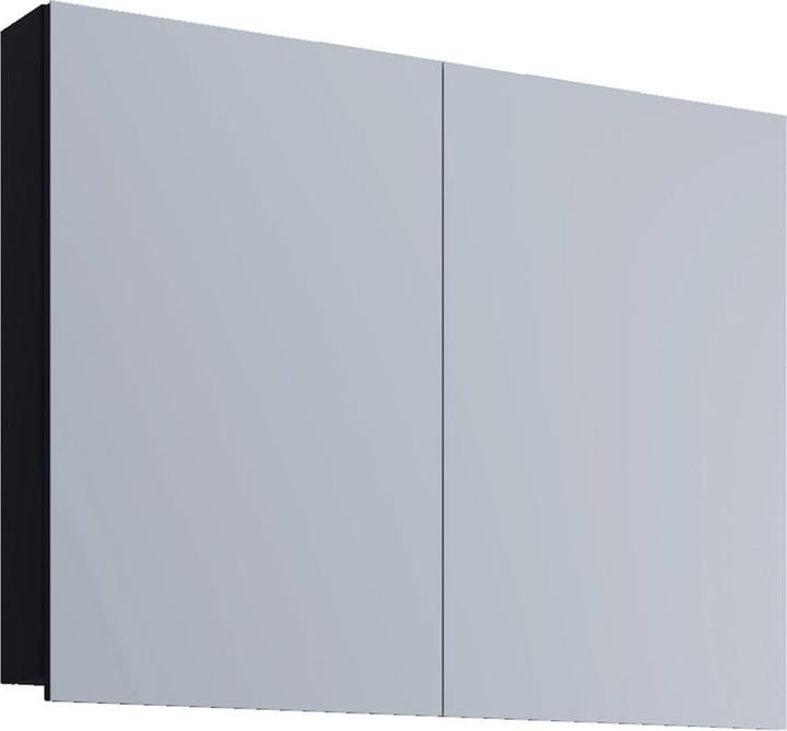 Actual product image VCM Wood bathroom furniture mirror cabinet Badinos 80 cm (80 x 12 x 59 cm)