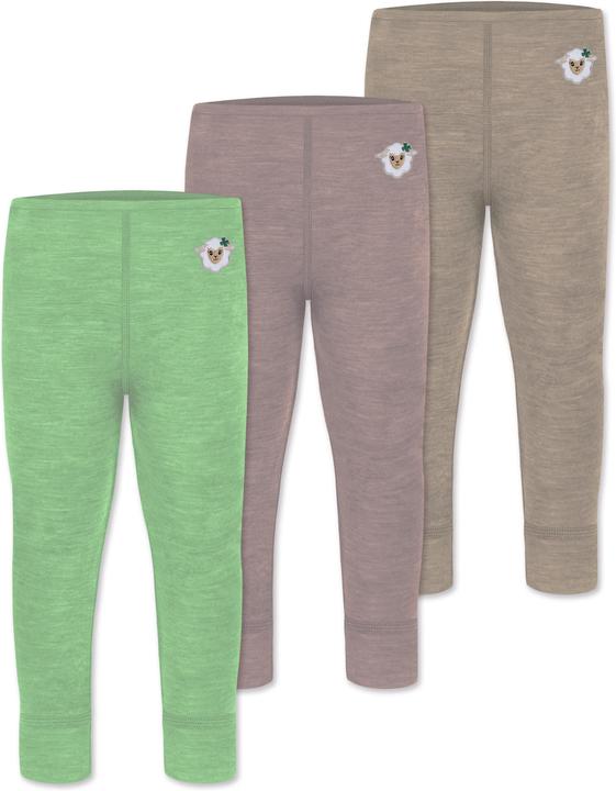 Normani 3er Pack Baby Merino Hose Unterhose „Tihoi" - 9509