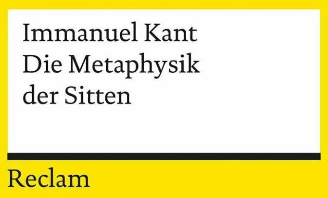 Image du produit Die Metaphysik der Sitten (Allemand, Immanuel Kant, 1990)