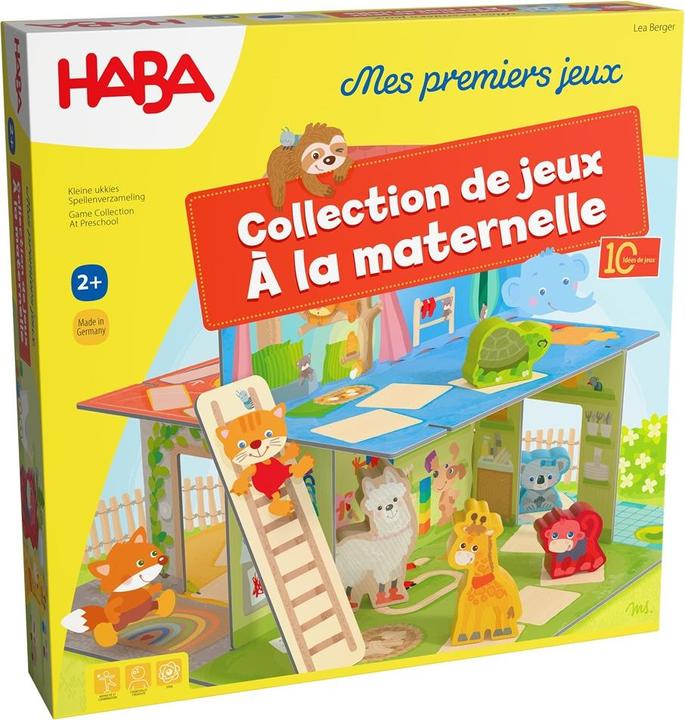 Image du produit Haba Mes premiers jeux Collection de jeux À la maternelle (Italien, Français, Anglais, Allemand)