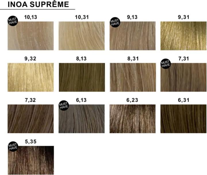Image du produit L'Oréal Professionnel Loreal Inoa Supreme 6,13 doux ébène (Bois d'ébène délicat)