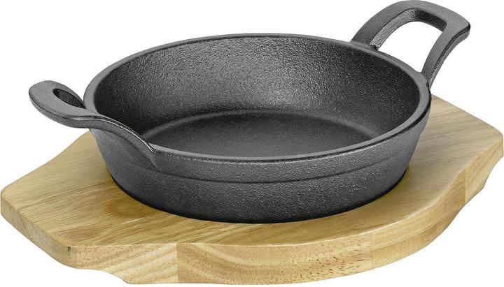 Küchenprofi Padella per barbecue (16 cm, Pirofila + casseruola, Ghisa)