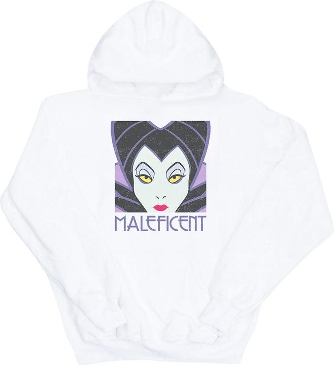 Actual product image Disney Mens Maleficent Cropped Head Hoodie (XXL)