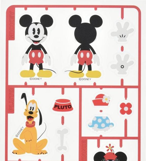 Produktbild Disney Mickey, Minnie, Pluto Aufkleber