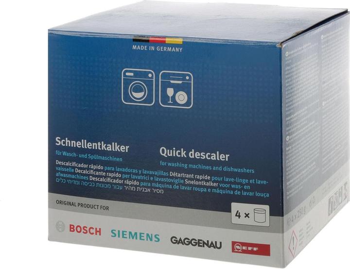 Produktbild Siemens Schnellentkalker