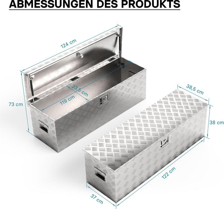Produktbild Wiltec Werkzeugbox (1 Teile)