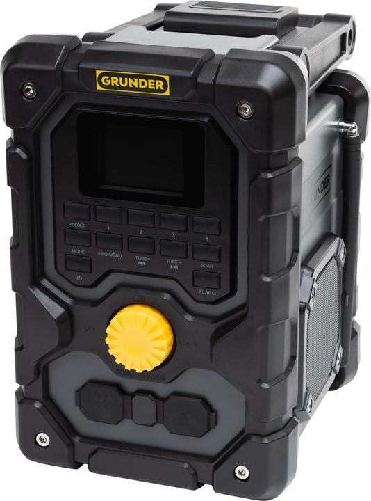 Actual product image Grunder CORDLESS RADIO DE-1005 18V