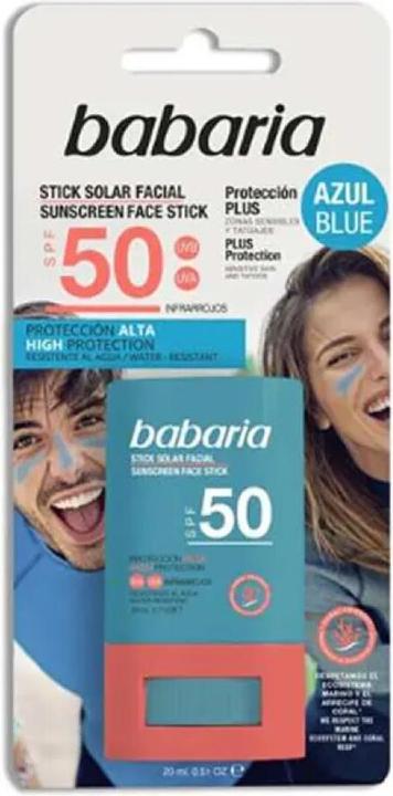 Produktbild Babaria Sunscreen Face Stick Spf50 20ml (Sonnencreme Gesicht, SPF 50, 20 ml)