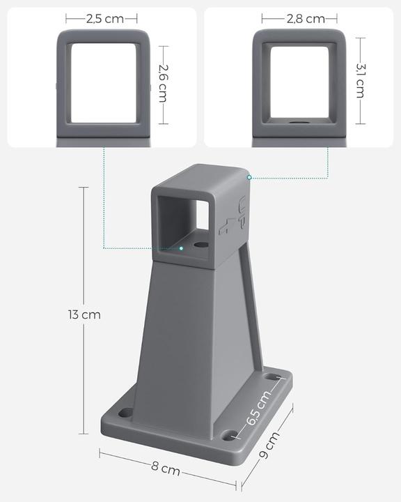 Produktbild Songmics Seitenmarkise Zubehör (0.08 m)