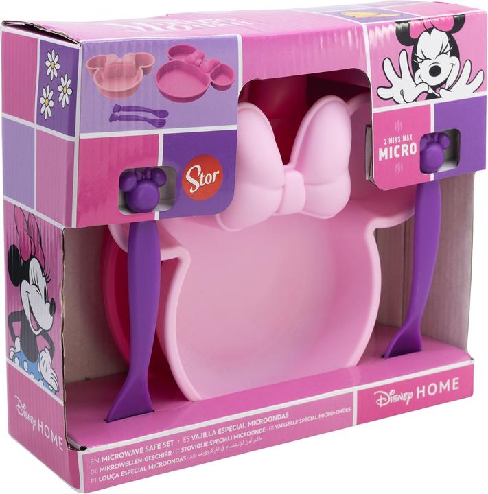 Image du produit Stor Disney Baby - Minnie Mouse - Geschirrset 4-teilig für Kleinkinder in Geschenkbox