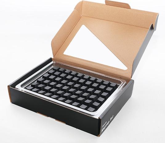 Produktbild Ducky Blank Black PBT Set, MDA-Profil - 133 Keycaps