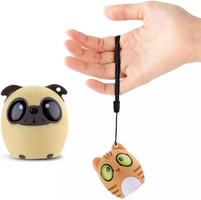 Image du produit PhoneLook Mini enceinte speaker portable légère avec Bluetooth sans fil en forme d’animal Chat (6 h, Fonctionnement sur secteur)