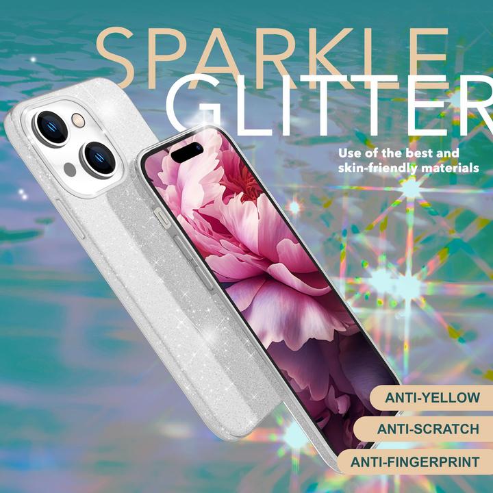 Produktbild Nalia Glitzer Hülle (Apple iPhone 15)