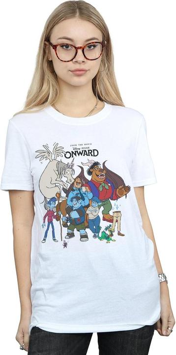 Image du produit Disney - T-shirt ONWARD CHARACTER COLLAGE - Femme (4XL)