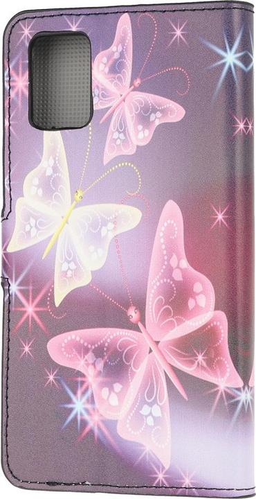 Actual product image Cover-Discount Galaxy S10 Lite - leather case butterfly purple (Samsung Galaxy S10 Lite)