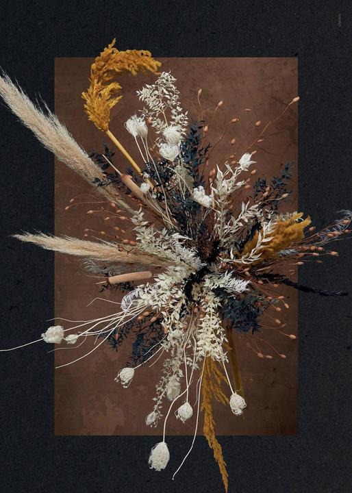Vintage Flower (50 x 70 cm)