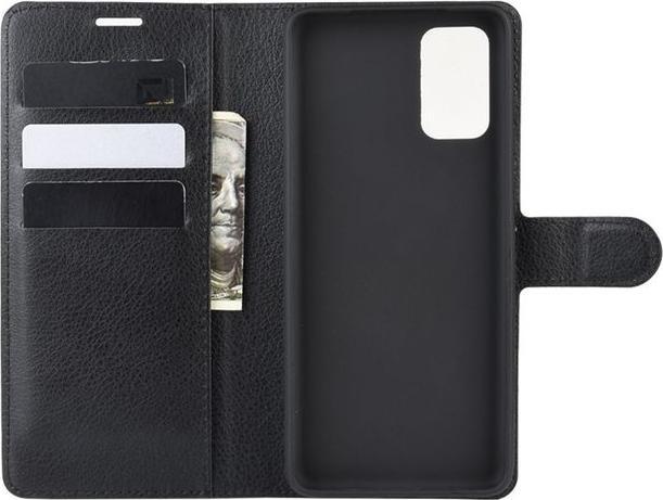 Actual product image MU Classic Litchi Leather Bookcover Series (Samsung Galaxy S20+)