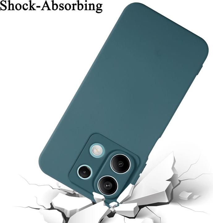 Actual product image Cadorabo Cover for Redmi Note 13 5G Global TPU in liquid protection silicone design (Xiaomi Redmi Note 13 5G)