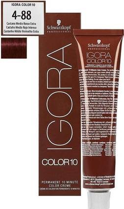 Actual product image Schwarzkopf Professional Igora Color10 hair color (4-88)