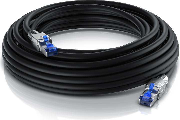 Actual product image Primewire LAN cable CAT.8, RJ-45, network cable CAT 8, Gigabit Ethernet 40 Gbit/s, S/FTP Pimf patch cable (S/FTP, CAT8.1, 20 m)