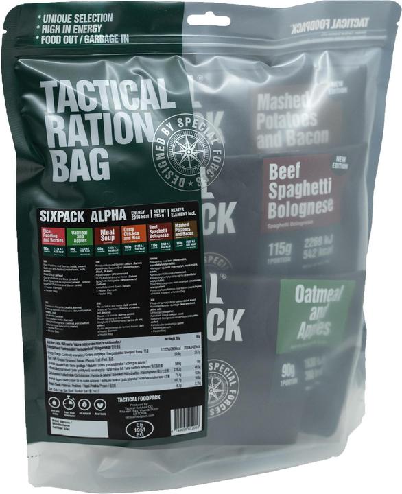 Produktbild Tactical Foodpack Sixpack Alpha (595 g)